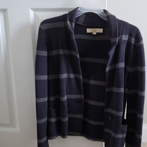 Gray Ann Taylor loft collard blazer